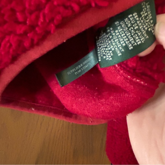 Vintage Lauren Ralph Lauren deep pile fleece jacket XL - Picture 9 of 11